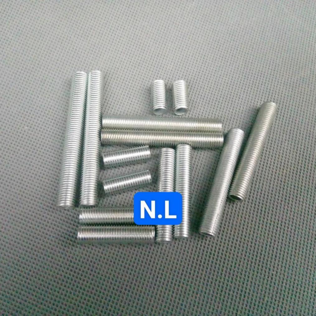 Thanh ty ren M10 ống rỗng liền ren dùng cho đèn trang trí