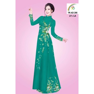 Set áo dài đỏ thêu hoa (Kèm ảnh thật trải sàn do shop tự chụp)