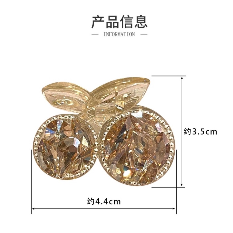 Kẹp Tóc Đính Quả Cherry Dễ Thương Xinh Xắn