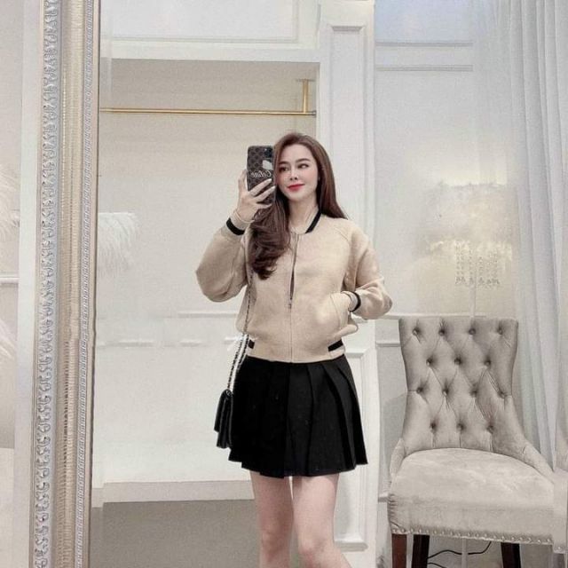 Áo khoác dạ ép bomber  siêu ấm | BigBuy360 - bigbuy360.vn