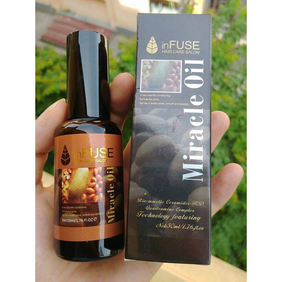 Tinh dầu dưỡng tóc cà phê MIRACLE OIL 50ml