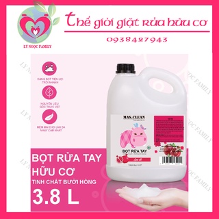 Nước rửa tay bọt Mas.Clean - can 3.8L tiết kiệm