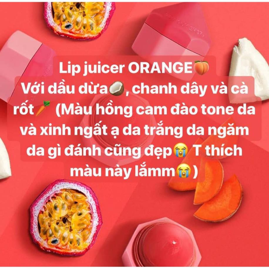 Son dưỡng có màu The Body Shop Lip Juicer dưỡng môi căng hồng, ngừa thâm