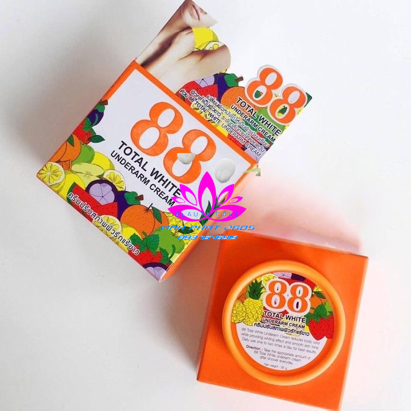 Kem thâm nách Total White 88 Underarm Cream 35g