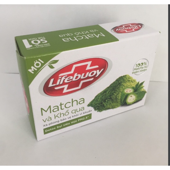 Xà bông cục Lifebuoy Matcha khổ qua 90g