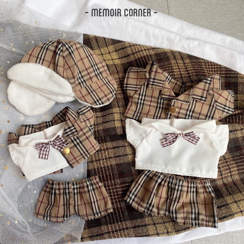 Outfit Doll 15cm &amp; 20cm - School Trips to Europe *part 1* / tủ đồ Memoir