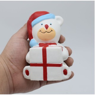 Squishy ông Già Noel Gấu – shopee.vn/minhpua123