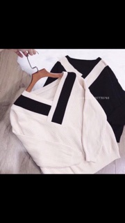 ÁO LEN CỔ TIM VIỀN HÀNG QC