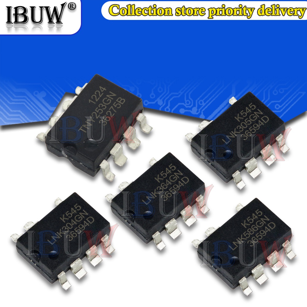 Set 10 Con Chip LNK304GN LNK305GN LNK364GN LNK586GG TNY253GN TNY254GN TNY264GN TNY266GN TNY267GN Tny26Gn Tny27Gn27Ny27Ny27Ny Tn27Ny Tn27Ng27Ny