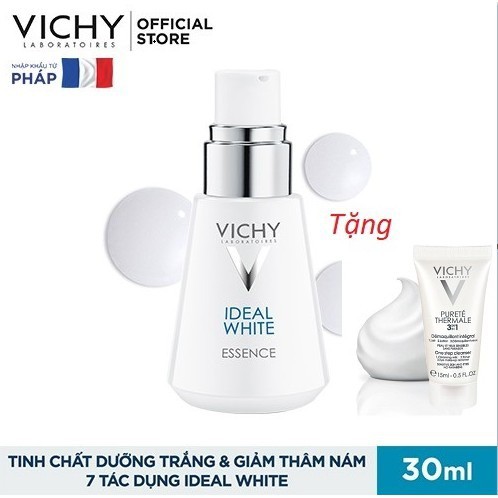 Tinh chất dưỡng da giảm thâm nám 7 Tác Động Essence Vichy Ideal White Meta Whitening Essence 30g