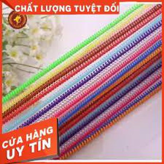 Dây quấn cáp 2 màu bảo vệ cáp sạc và tai nghe điện thoại