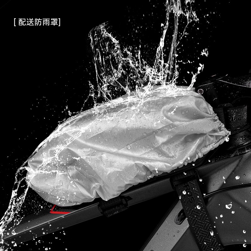 Hộp cứng để đồ kiêm pad điện thoại xe đạp Rockbros