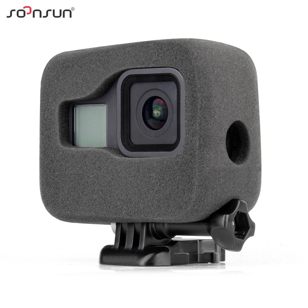Vỏ Xốp Giảm Tiếng Ồn Chống Gió Bảo Vệ Máy Ảnh GoPro Hero 8 Go Pro 8
