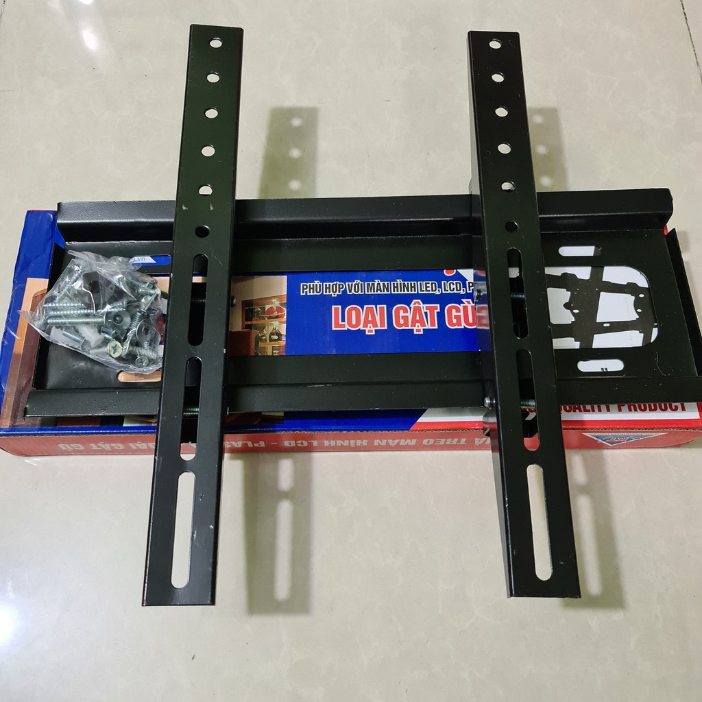 GIÁ TREO TIVI KHANG THỊNH ĐA NĂNG 32&quot; - 50&quot; TREO THẲNG &amp; GẬT GÙ [ GIAO NHANH HCM 2H]