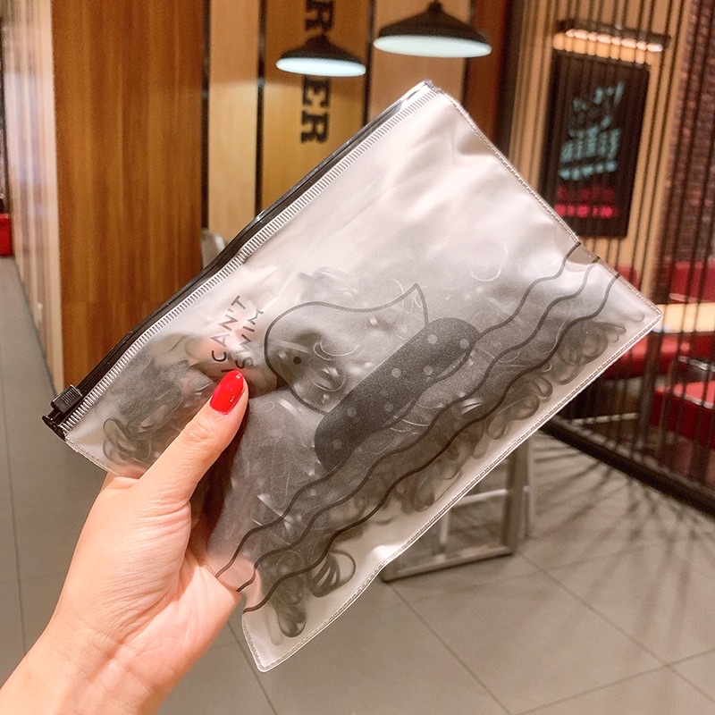 Túi zip 500 dây thun cột tóc/chun buộc tóc cao su nhiều màu cho bé gái có dây kéo tiện lợi dùng cả năm
