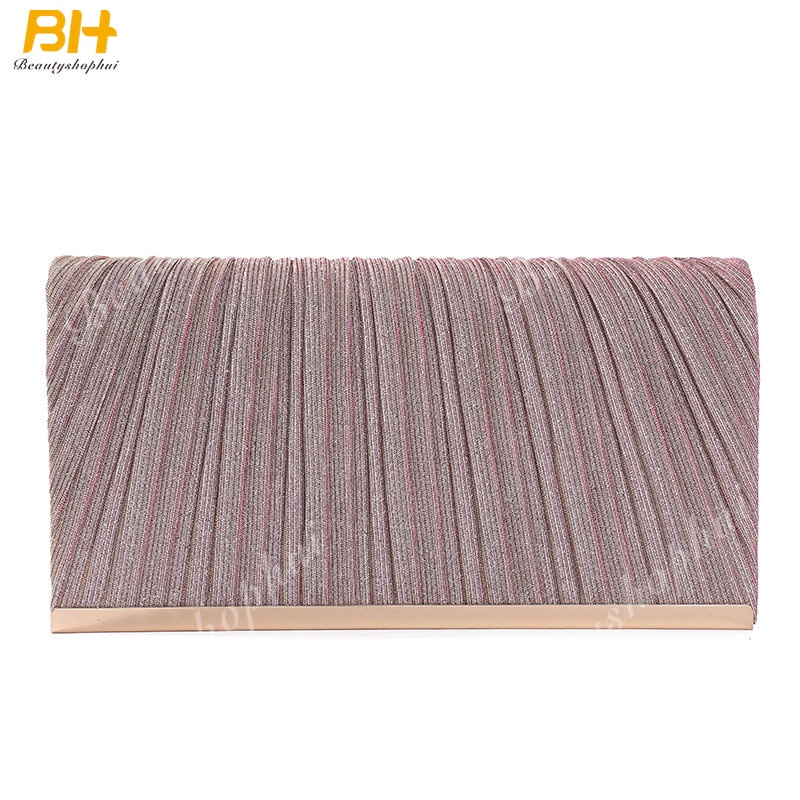 Ví Cầm Tay Đính Kim Sa Lấp Lánh Phong Cách Hàn Quốc Mới 2022