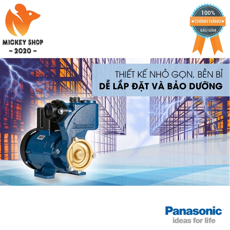 [ NHẬT BẢN ] Máy bơm nước đẩy cao Panasonic GP-200JXK-NV5 200W - CHÍNH HÃNG