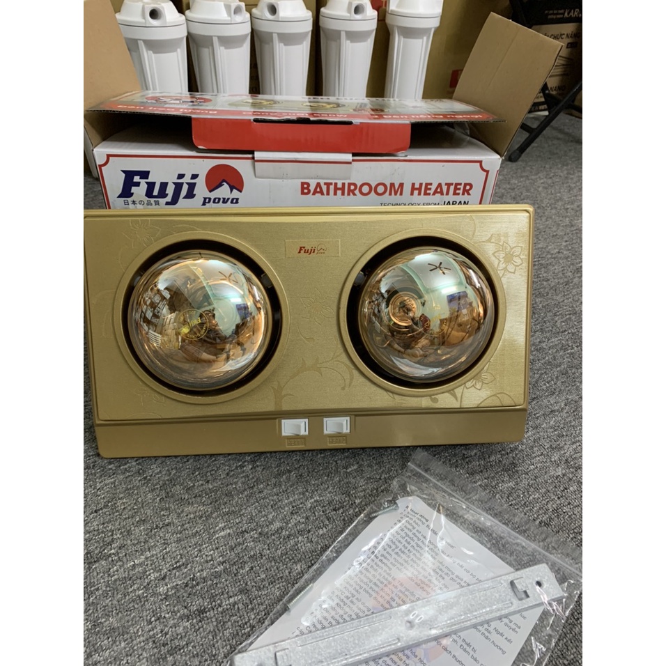 ĐÈN SƯỞI NHÀ TẮM 2 BÓNG  FUJI POVA  2 ĐÈN HỒNG NGOẠI CÔNG SUẤT550W/ ĐÈN SƯỞI MÙA ĐÔNG