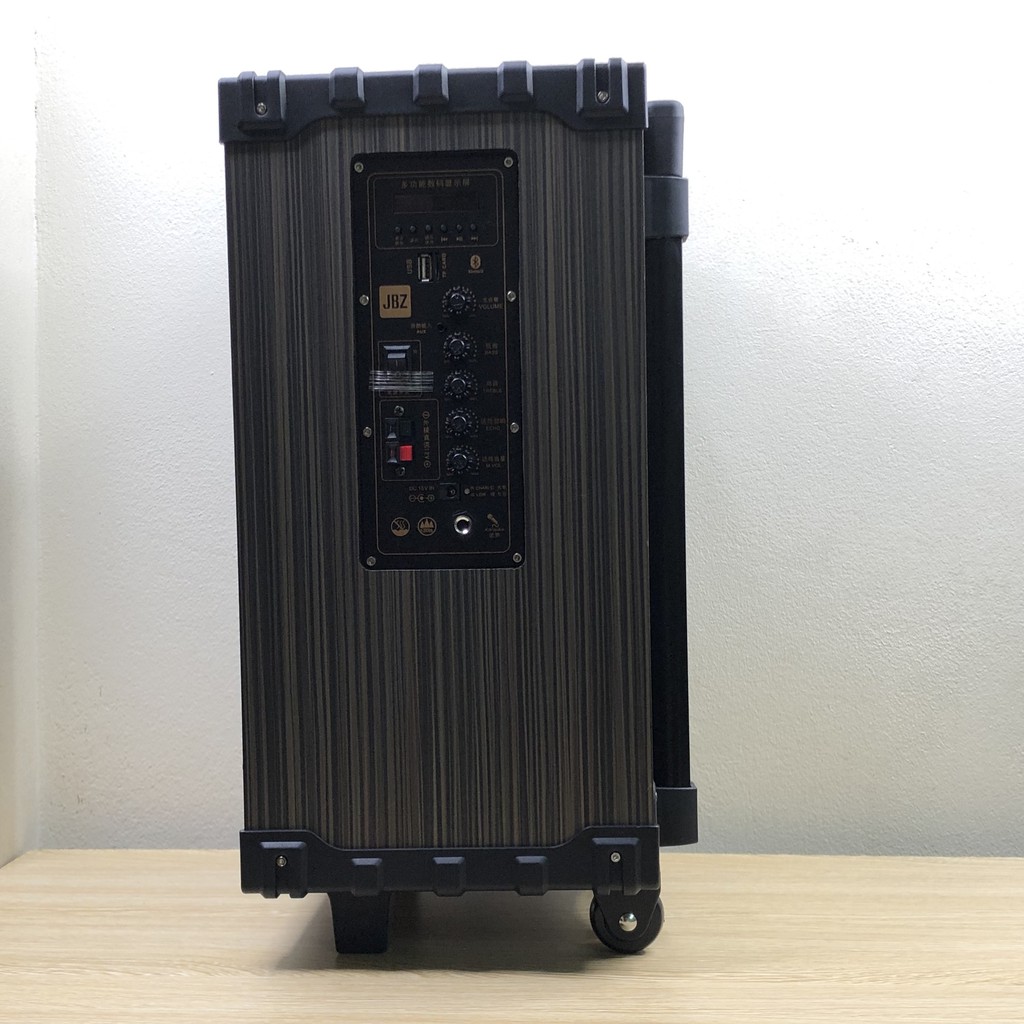 Loa karaoke bluetooth JBZ NE-107 tặng 2 micro không dây