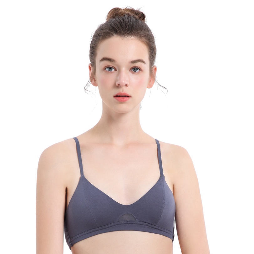 Áo Lót Bralette Cotton Mịn Thoáng Khí Cao Cấp, Áo Ngực Không Gọng B138