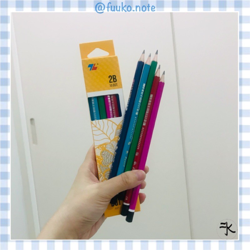 (Lẻ) Bút chì gỗ Thiên Long TL GP01 2B