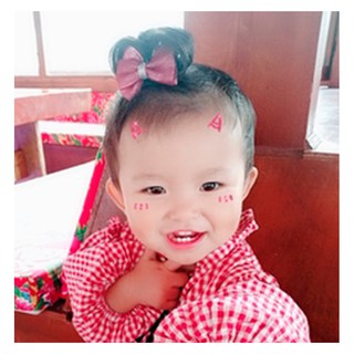kẹp chùm tóc giả cute cho bé