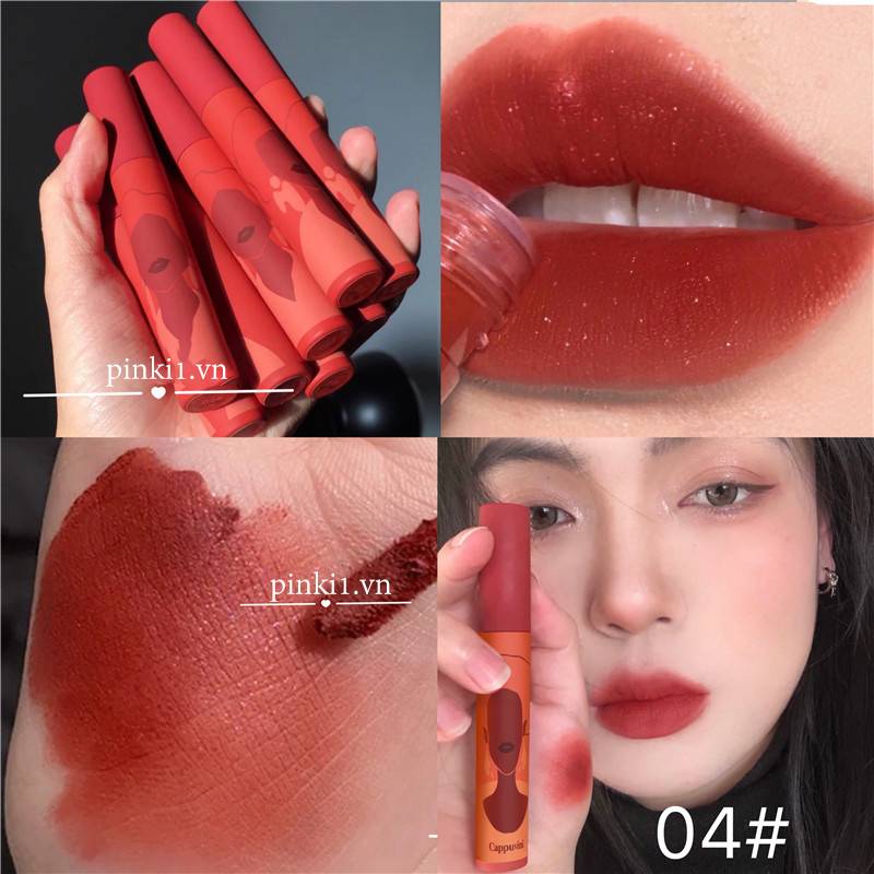 (Hàng Mới Về) Son Môi Dạng Lỏng Lâu Trôi Chống Thấm Nước Màu Sắc Tự Nhiên | BigBuy360 - bigbuy360.vn