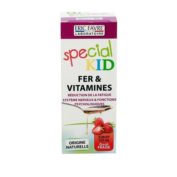 Specil Kid Fer Vitamines.Bổ Sung Sắt Và Các Vitamin Cần Thiết Cho Sự Phát Triển Của Bé.Pháp