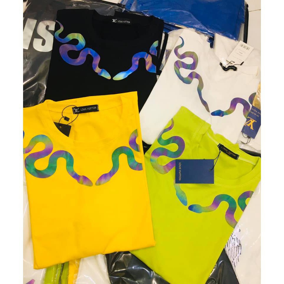 Áo thun , phông form rộng tay lỡ UNISEX rắn tráng gương vòng cổ JASHOP
