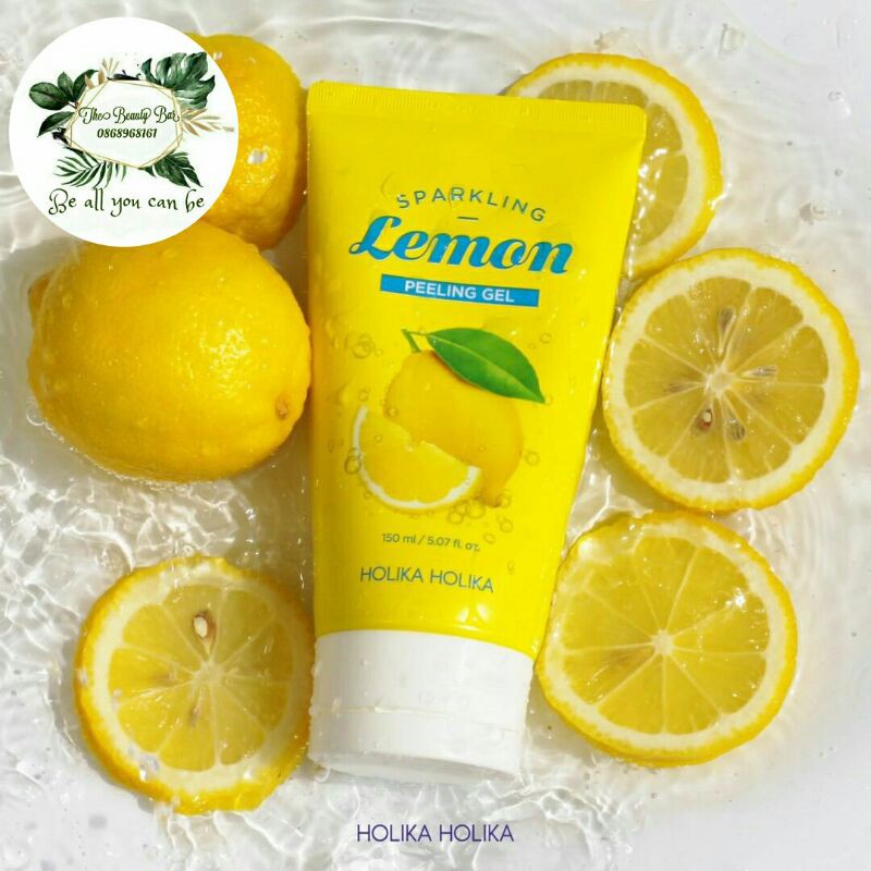 Gel tẩy da chế.t Holika Holika Sparkling Lemon Skin Peeling 150ml