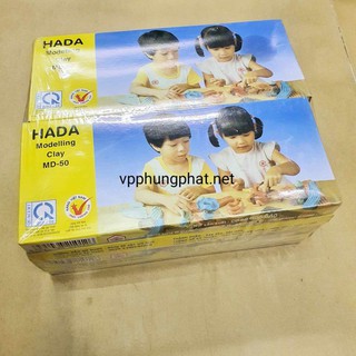 Lốc 10 hộp đất sét hada 5 màu