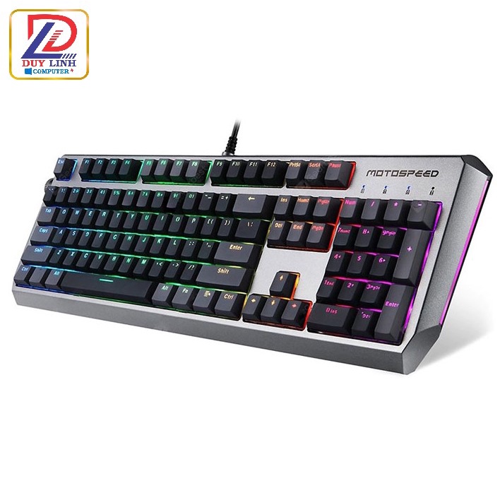 [Mã ELHAMS5 giảm 6% đơn 300K] BÀN PHÍM CƠ MOTOSPEED CK80 RGB GAMING NEW CHÍNH HÃNG