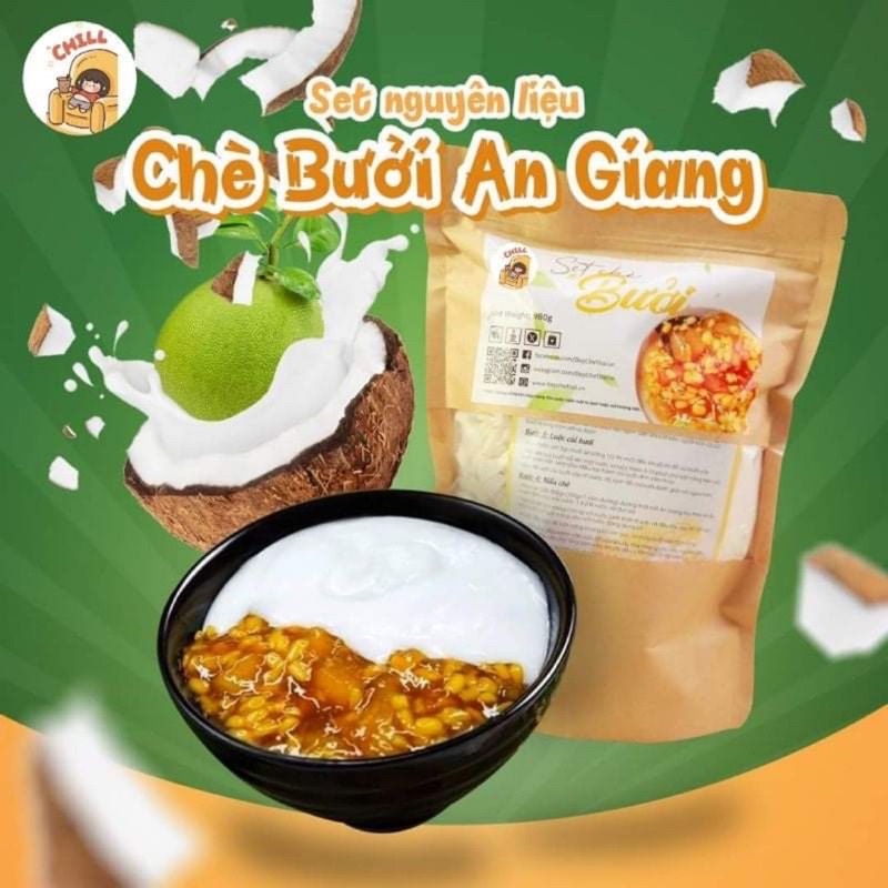 SET CHÈ BƯỞI AN GIANG 40-45 CHÉN