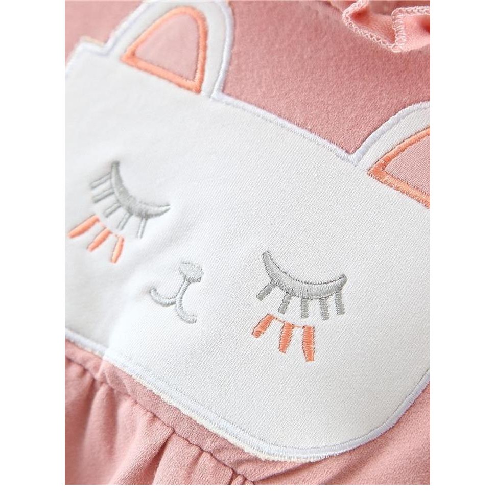 váy thu đông bé gái nhí size 7-14kg VT31