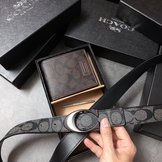Set Coach ví C + nịt C - S026