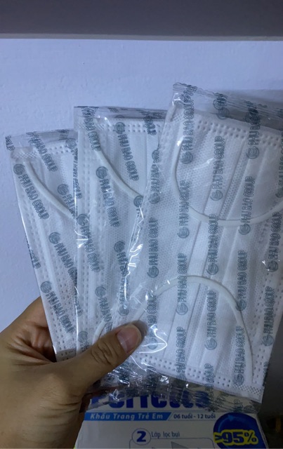 Khẩu trang trẻ em 6 đến 12tuổi (hộp 35cái) | BigBuy360 - bigbuy360.vn