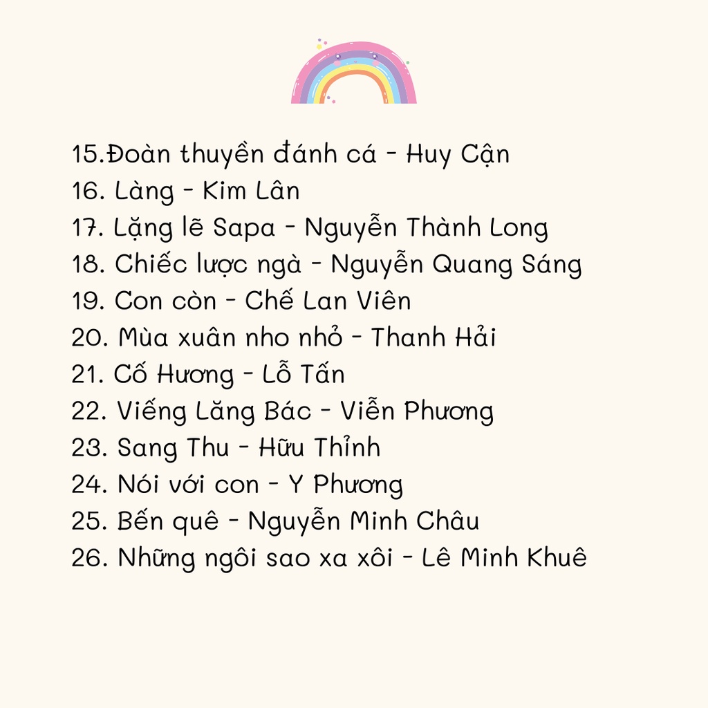 Sticker ngữ văn 9, tiêu đề văn học 9  | AIMÉE