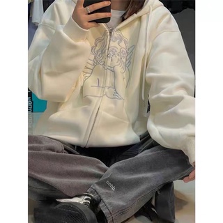 Áo hoodie zip thiên thần (Order)