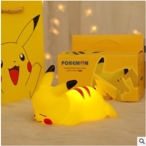 Đèn Ngủ Các Nhân Vật Hoạt Hình Pokemon, Pikachu, Full Box - Làm Quà Tặng Sinh Nhật, Bộ Sưu Tập Nhân Vật Yêu Thích Cho Bé