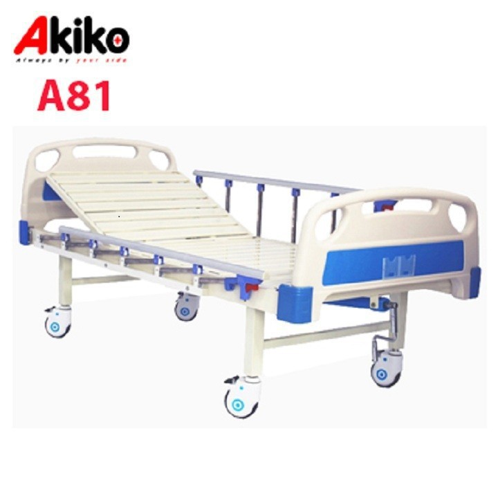 GIƯỜNG BỆNH 3 TAY QUAY AKIKO A83 [ tặng bộ máy huyết áp ]