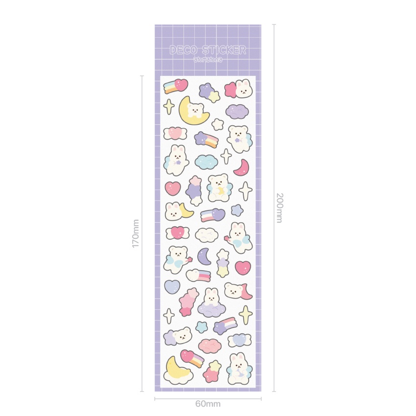 Deco sticker trang trí fairy night