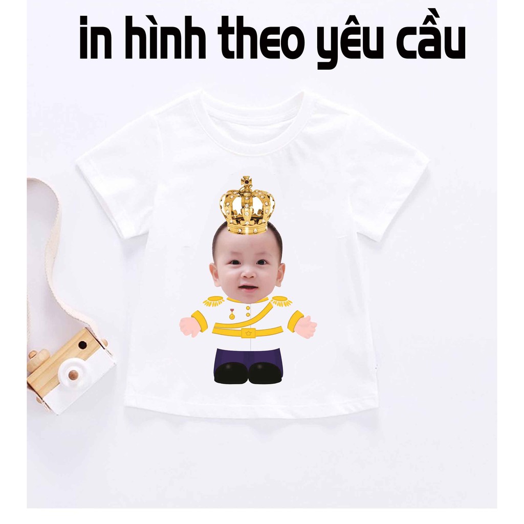 Aó thun hình cho bé theo yêu cầu