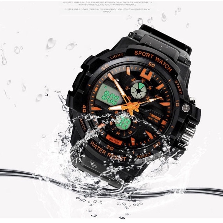 Đồng Hồ Thể Thao - Đồng Hồ Điện Tử Cao Cấp Chống Nước Skmei 0990 Sport Watch - HÀNG CÓ SẴN