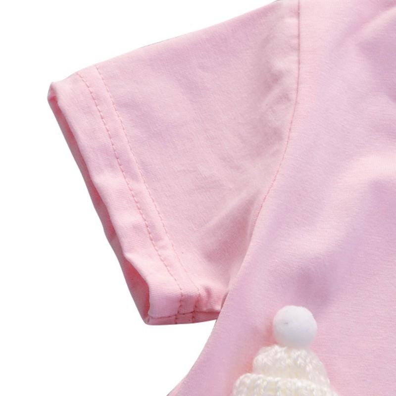Set áo thun &amp; quần short bé gái