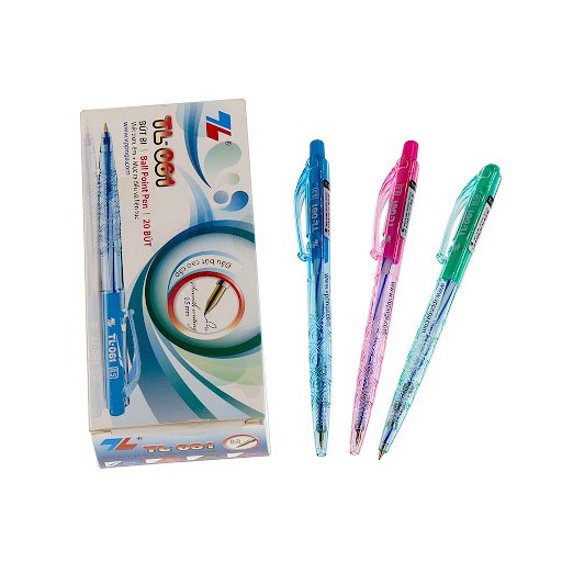 Hộp 20 bút bi, viết bi Thiên Long TL-061