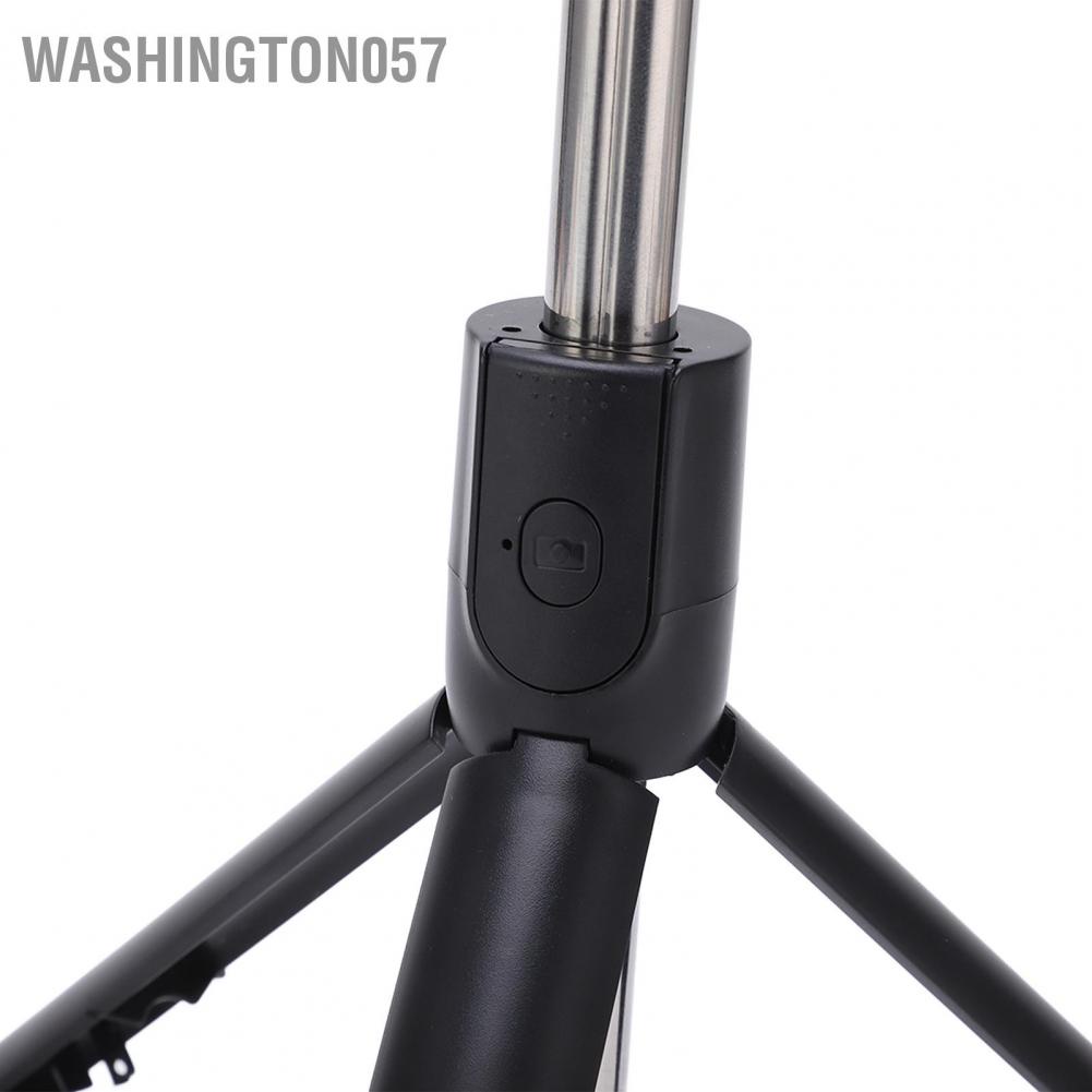 Gậy selfie 5 phần xoay 360 độ với giá đỡ 3 chân điều khiển từ xa không dây bluetooth
