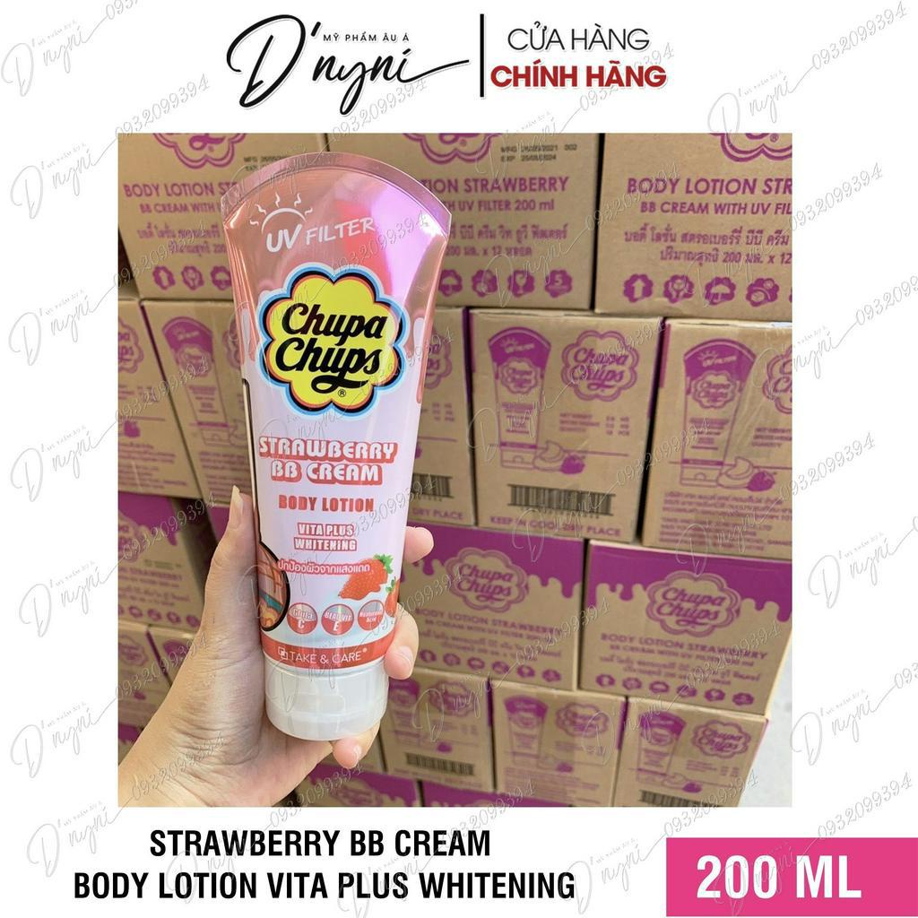 Kem Dưỡng Thể Body Lotion Chupa Chups 200ml Thái lan