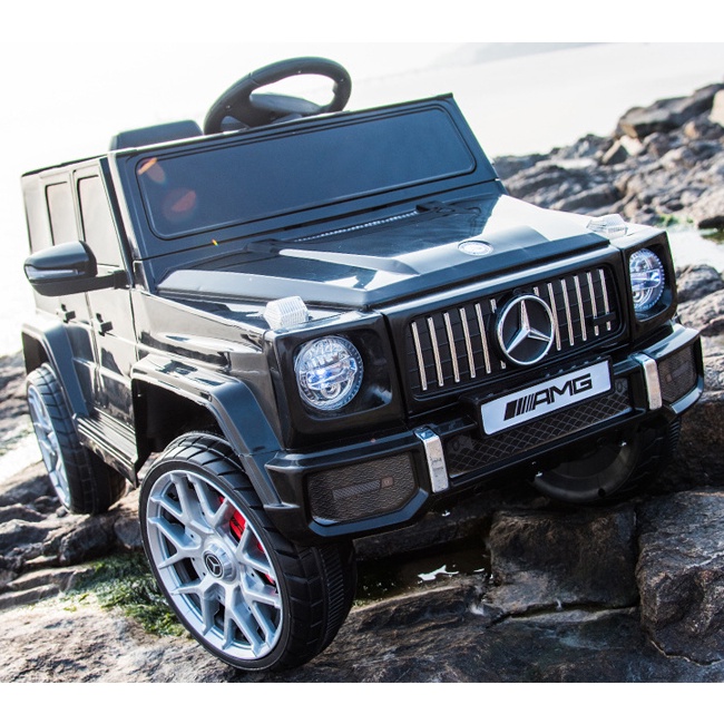 Xe ô tô điện trẻ em mercedes G63 màu đen cho bé từ 1-7 tuổi