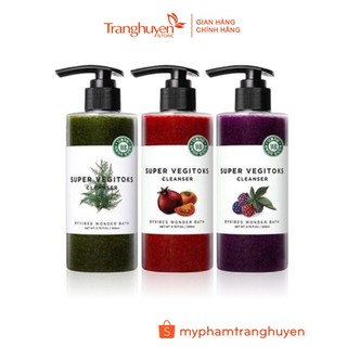 Sữa rửa mặt thải độc rau củ Super Vegitoks cleanser