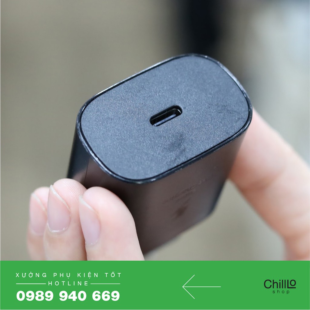 Củ Sạc Nhanh 25W PD 3.0A Cổng Type C - Cục Sạc Cho Điện Thoại/ Máy Tính Bảng Flagship Dòng Note/ S/ A